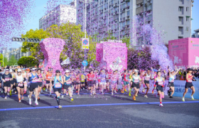 绿城管理-2025杭州钱塘女子半程马拉松圆满落幕！